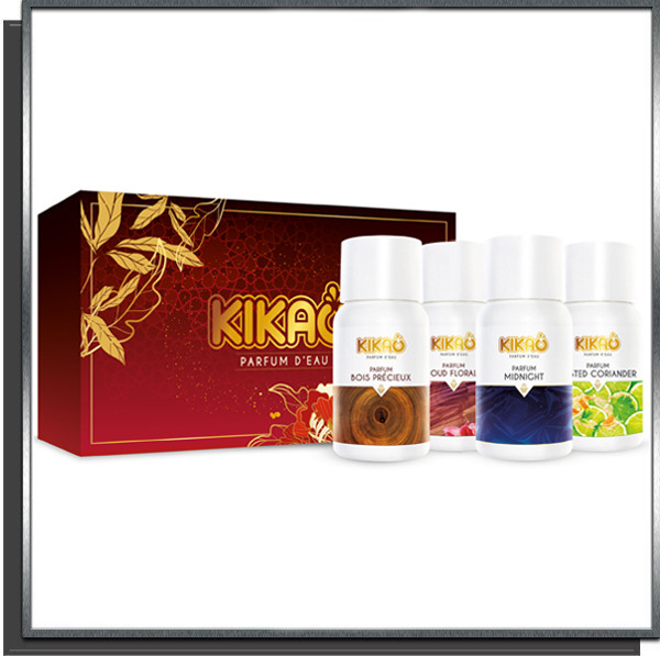 Coffret découverte "Les Élégants & Absolus" 4 parfums d'eau KIKAO